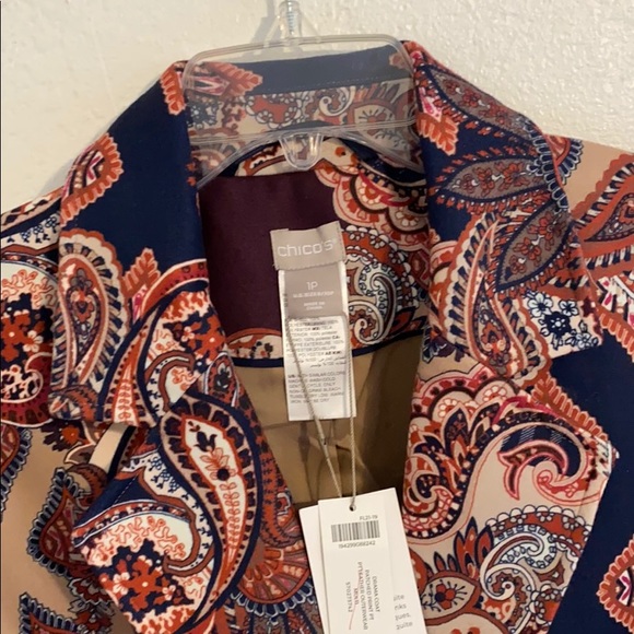 Chico’s Drama Coat Jacket - Picture 4 of 9